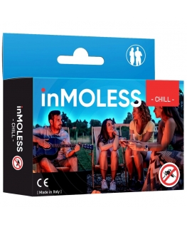 InMOLESS Chill pārnēsājamais ultraskaņas odu atbaidīšanas līdzeklis - balts