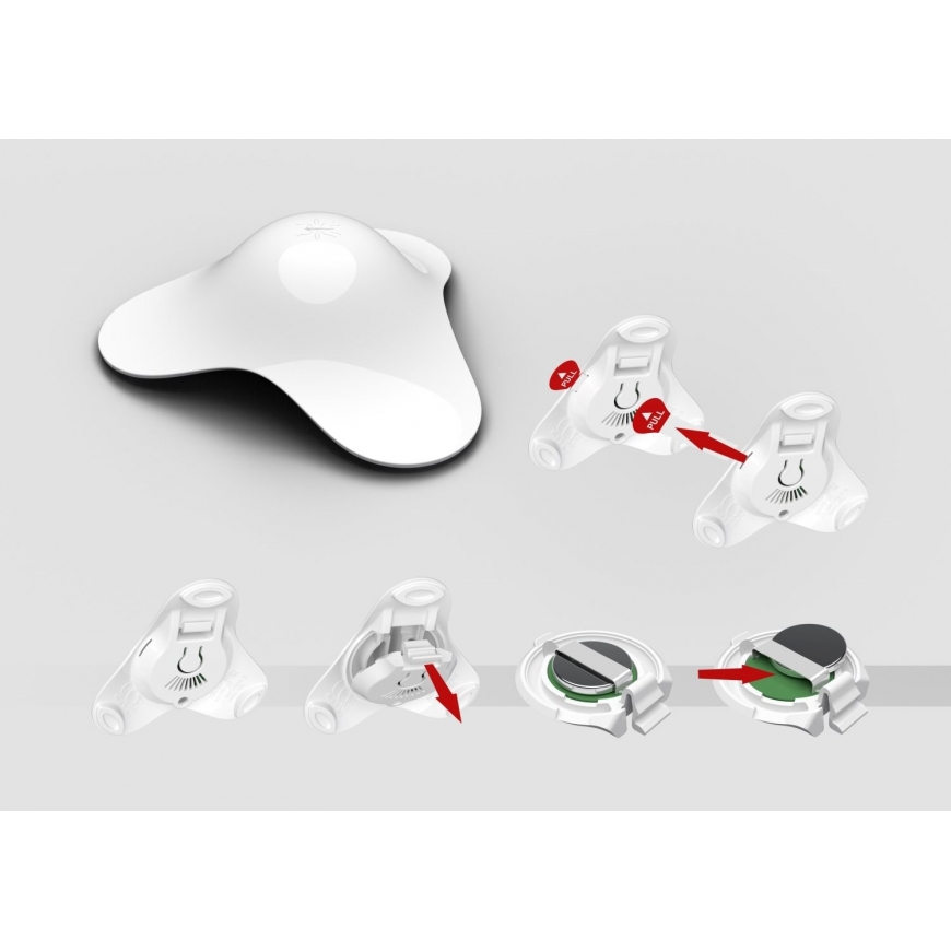 InMOLESS Chill portable ultrasonic mosquito repellent - white – 3