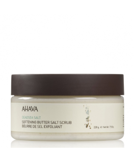 AHAVA Softening Butter Dead Sea Salt Scrub, 220 g