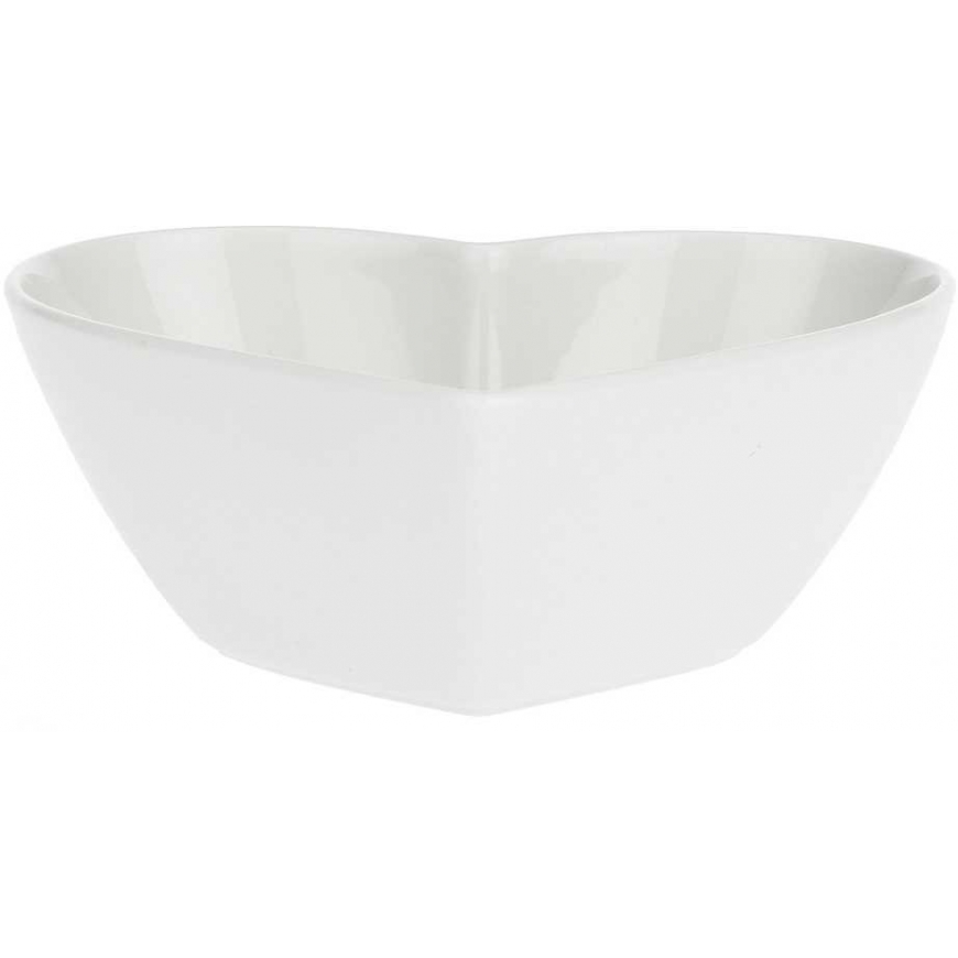La Porcellana Bianca Bowl Cupid's heart - White, 13 cm – 3