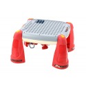 Lean Toys Interactive Educational Table Children's Panel Piano Space Red