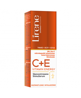 Lirene LIRENE_Vitamin Energy C+E concentrated stimulator for face, neck and eyes brightening and smoothing 30ml