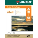 Photo paper Lomond Photo Inkjet Paper Matte 120 g/m2 A4, 100 sheets Photo paper Lomond Photo Inkjet Paper Matte 120 g/m2 A4, 100 sheets