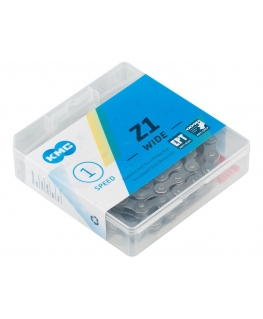 KMC Z1 Wide chain, 1 gear / Silver