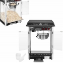 Royal Catering Professional, efficient adjustable popcorn machine 230V 1.6kW, black Royal Catering Professional, efficient adjustable popcorn machine 230V 1.6kW, black