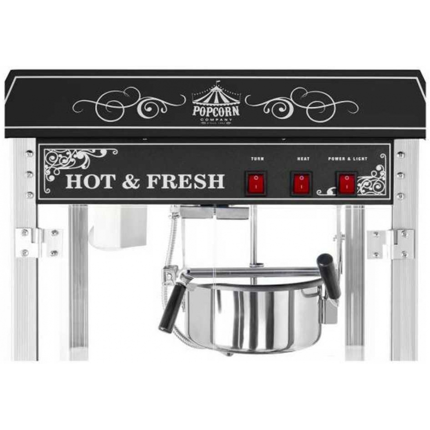 Royal Catering Professional, efficient adjustable popcorn machine 230V 1.6kW, black – 5