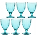 Rose&Tulipani Set of 6 kieliszków Amami - Turquoise, 300 ml