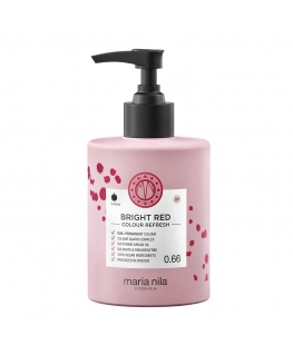 Maria Nila Color Refresh plaukų dažymo kaukė 0,66 Bright Raudona 300ml