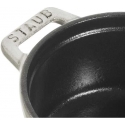 Mini garnek żeliwny apvalus Staub - 250 ml, Balta trufla Mini garnek żeliwny apvalus Staub - 250 ml, Balta trufla