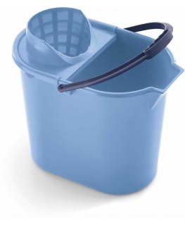 Prostokątne wiadro 14 ltr su wyciskaczem Mery