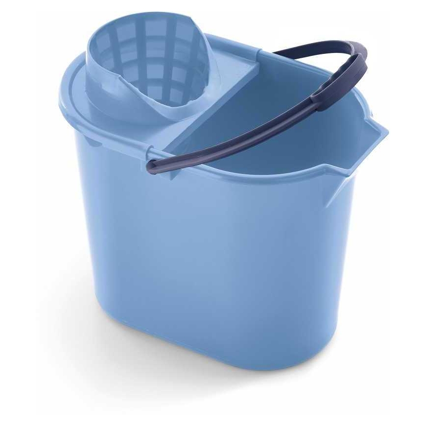 Prostokątne wiadro 14 ltr su wyciskaczem Mery