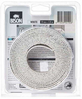 Insulating tape Bison 6302091 22 mm 3.35 m white