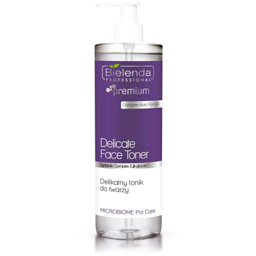 Bielenda Professional Bielenda Microbione Pro Care Delicate Face Toneris švelnus veido tonikas 500ml