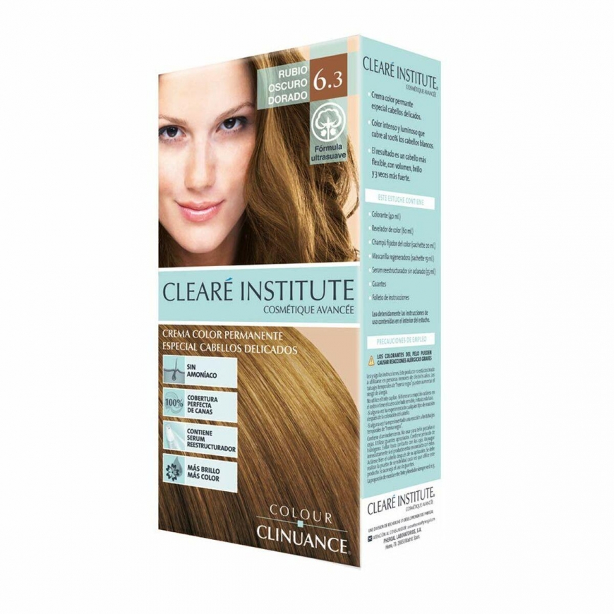 Clearé Institute Cleare Institute Color Clinuance Permanent Dye 63 Dark For light hair Gold 170ml – 2