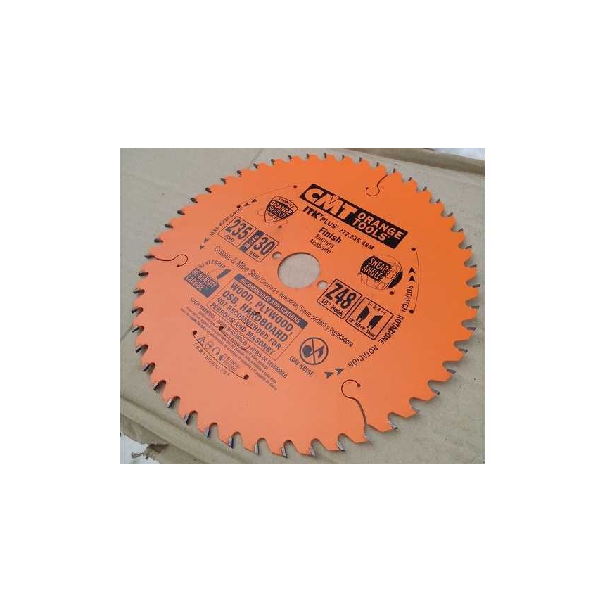Pjovimo diskas medienai CMT 272 235x2,4x30,0 mm Z48 18°