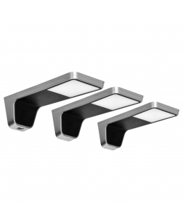 Orno NELA set of 3 LED lamps under the housing, 2x2W+7.5W, 4000K, with USB, black
