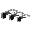 Orno NELA set of 3 LED lamps under the housing, 2x2W+7.5W, 4000K, with USB, black