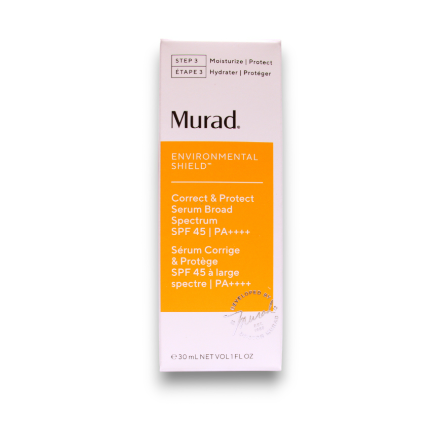 Murad, Environmental Shield, Correct & Protect, Serum, For Face, SPF 45, 30 ml