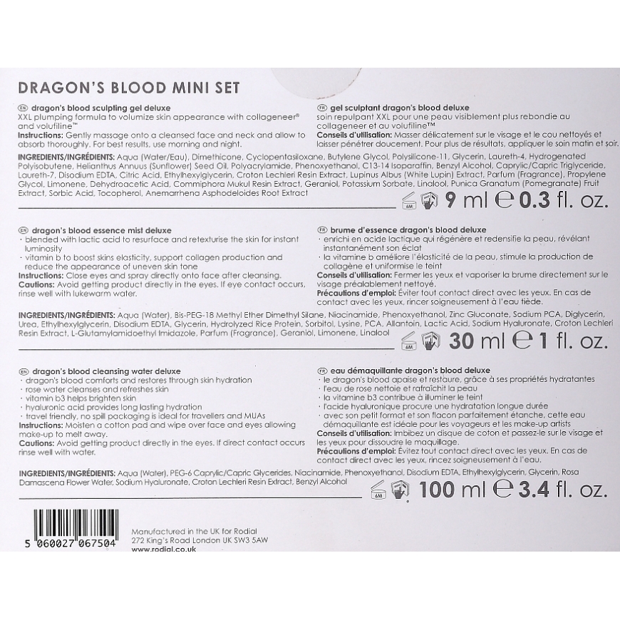 Rodial Dragon's Blood Cleansing Water Deluxe 100 – 2