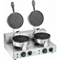Waffle maker Royal Catering Round double TEFLON waffle iron with a diameter of 18.5 cm Waffle maker Royal Catering Round double TEFLON waffle iron with a diameter of 18.5 cm