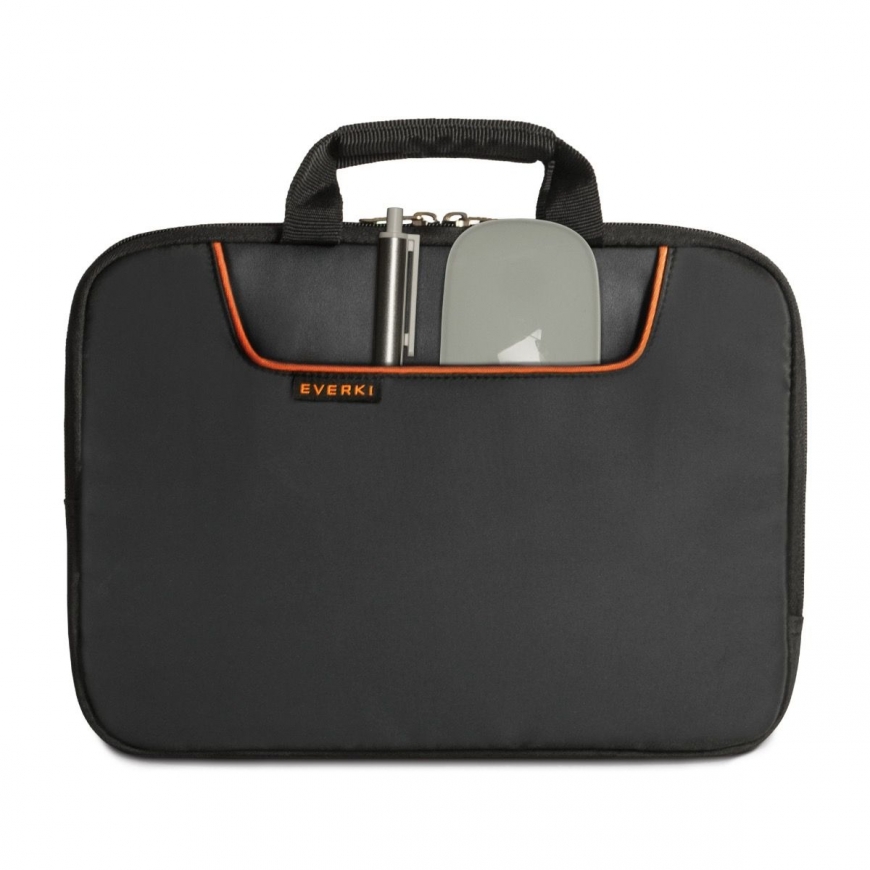 Everki EKF808S11B portatīvo datoru soma & portfelis 29,5 cm (11.6") Soma-aploksne Melns, Oranžs – 3