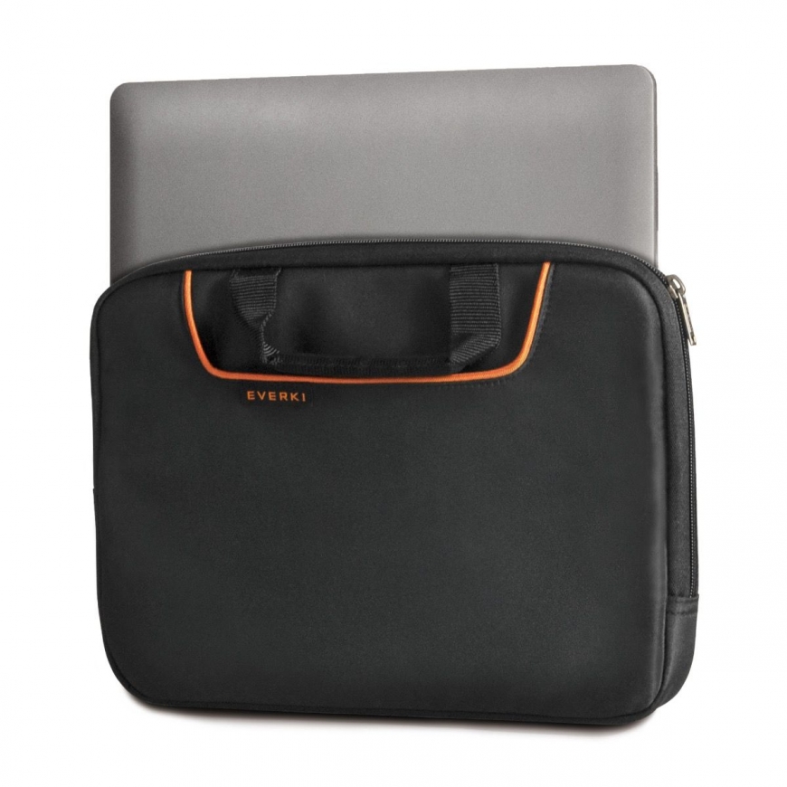 Everki EKF808S11B portatīvo datoru soma & portfelis 29,5 cm (11.6") Soma-aploksne Melns, Oranžs – 4
