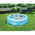Bestway Fast Set 57274 antžeminis baseinas Pripučiamas baseinas Apskritas 5377 L Mėlyna
