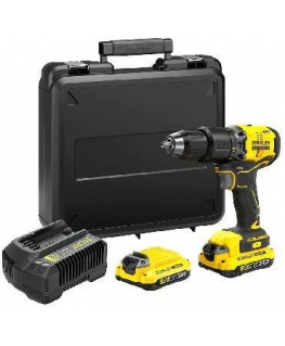 Impact driver-drill Stanley SFMCD715D2K-QW 18 V 2x2.0 Ah battery.