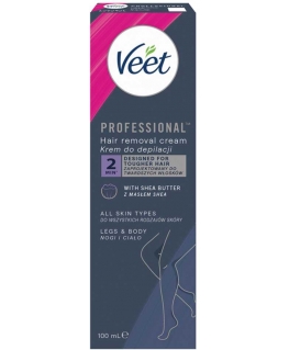 Veet Professional krem do depilacji su masłem shea 100ml