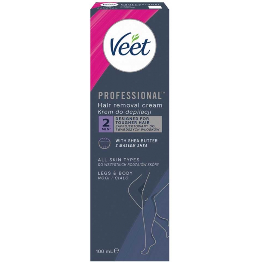 Veet Professional krem do depilacji su masłem shea 100ml
