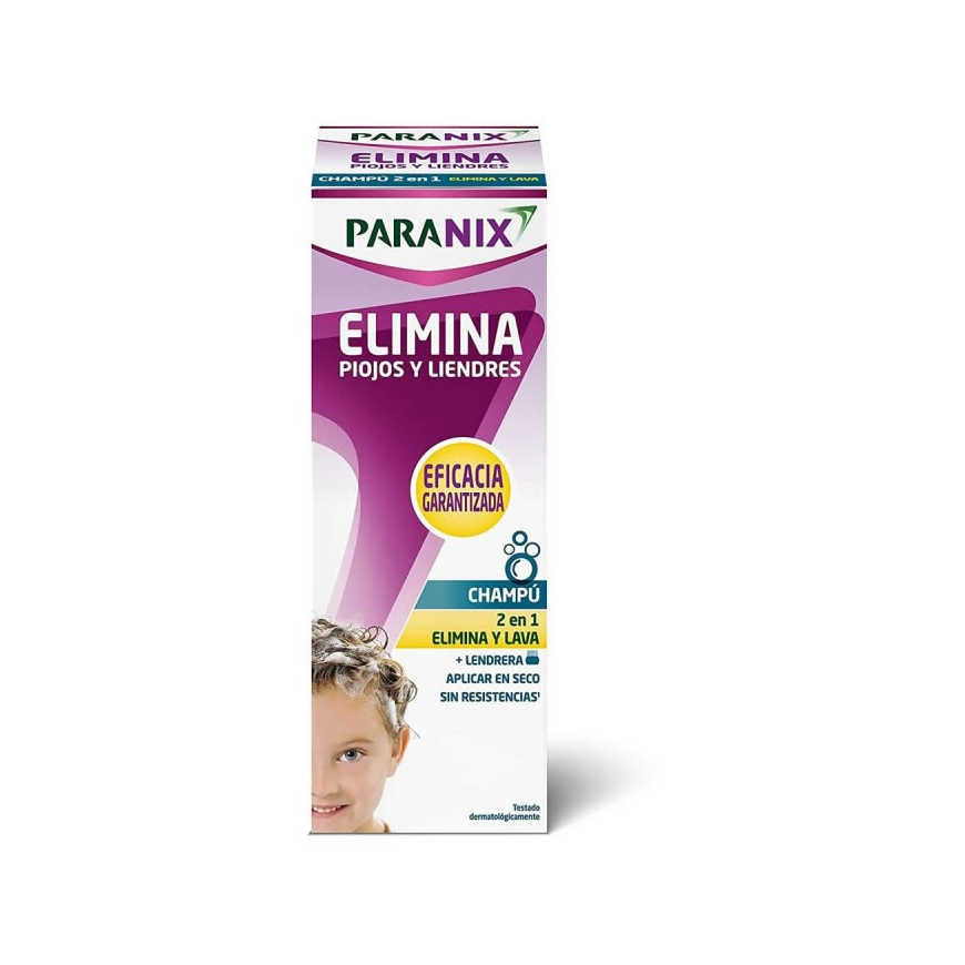 "Paranix Lice - Nits Eliminator" shampoo and comb against lice – 2
