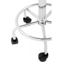 Physa Saddle cosmetic stool on wheels Frankfurt up to 150 kg black