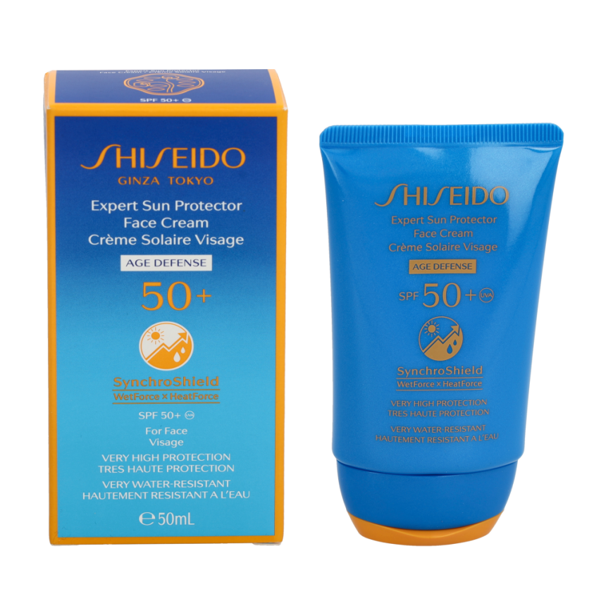 Shiseido Expert Sun Protector Face Kreminis Spf50+, 50 ml