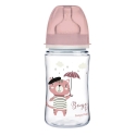 CANPOL BABIES wide neck bottle EASYSTART BONJOUR PARIS, 240 ml, 35/232_pin CANPOL BABIES wide neck bottle EASYSTART BONJOUR PARIS, 240 ml, 35/232_pin