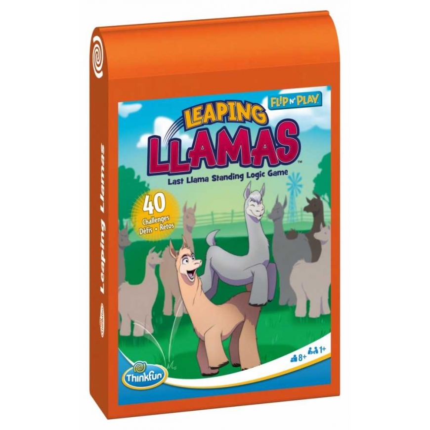 Ravensburger Gra flip & play skaczące lamy