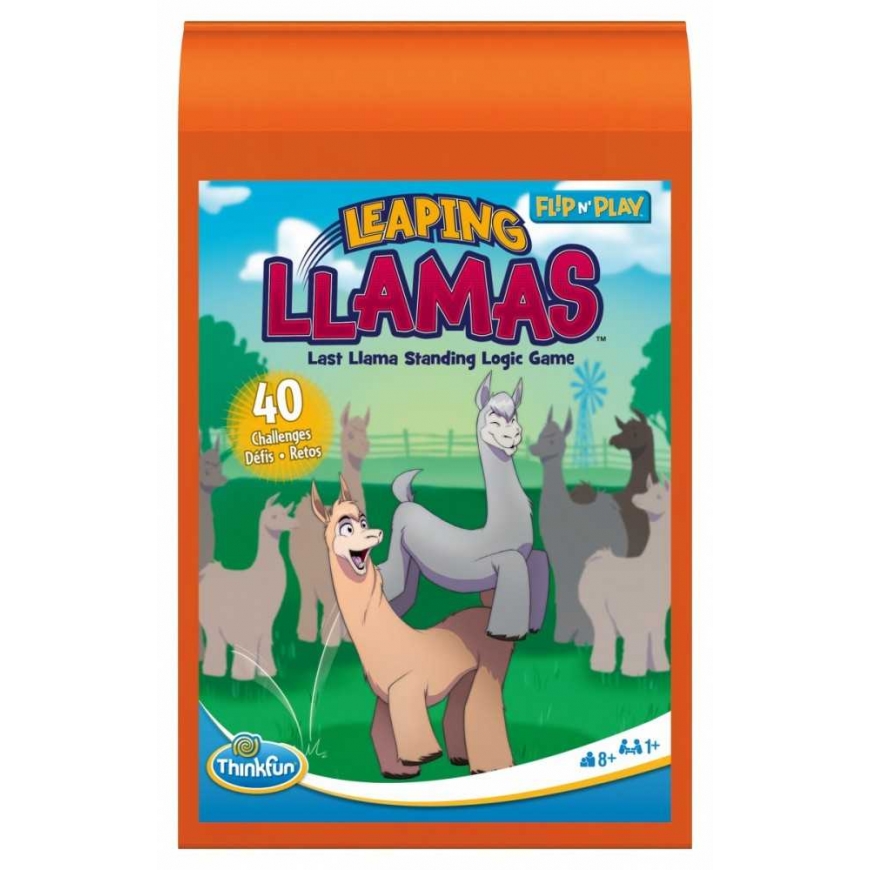Ravensburger Gra flip & play skaczące lamy – 2