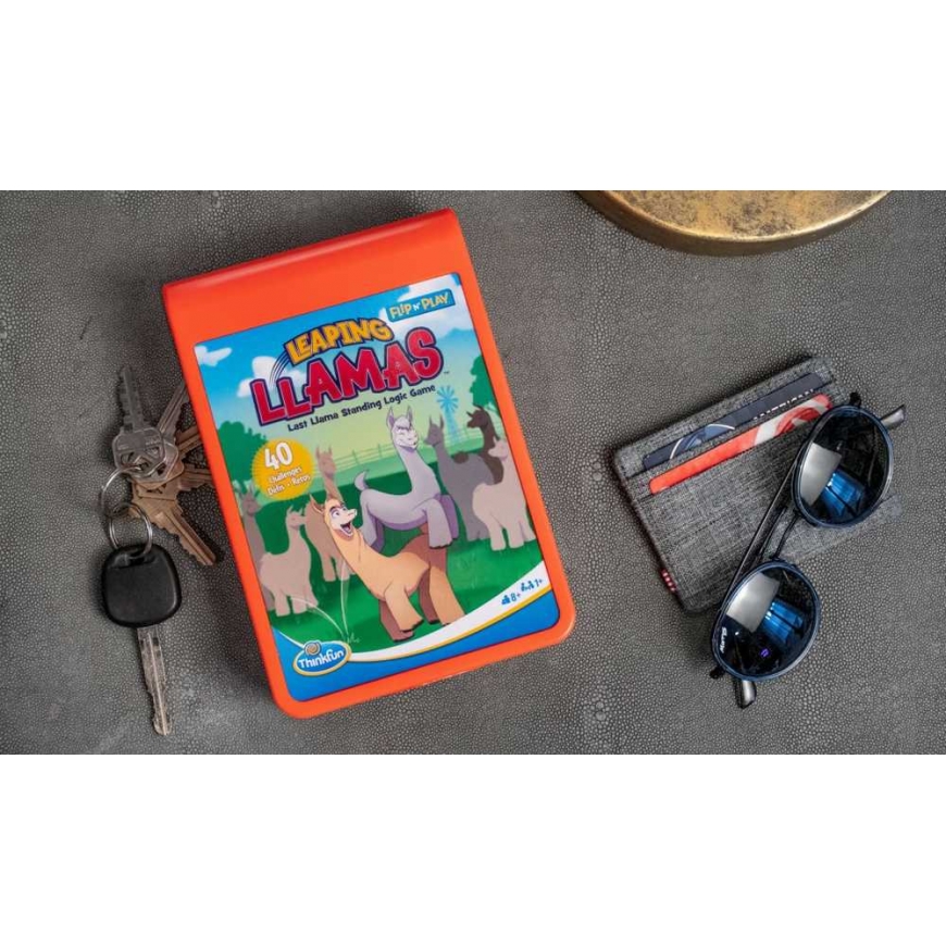 Ravensburger Gra flip & play skaczące lamy – 4