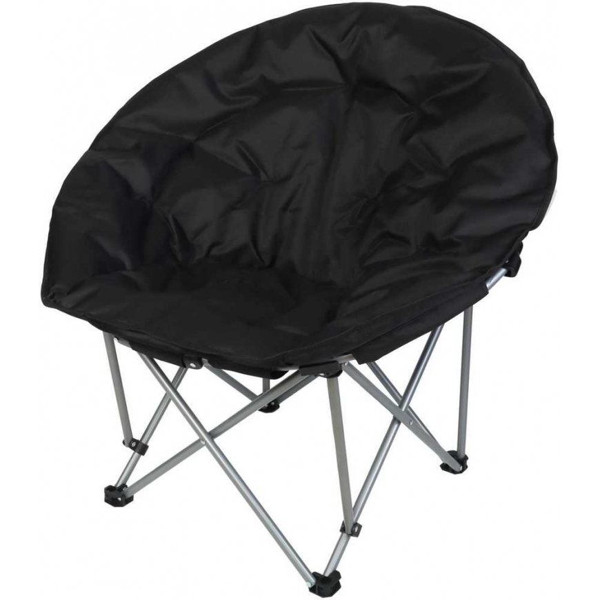 Enero Camp FOTEL Tourist folding TRIP 83x80x40CM Black – 2