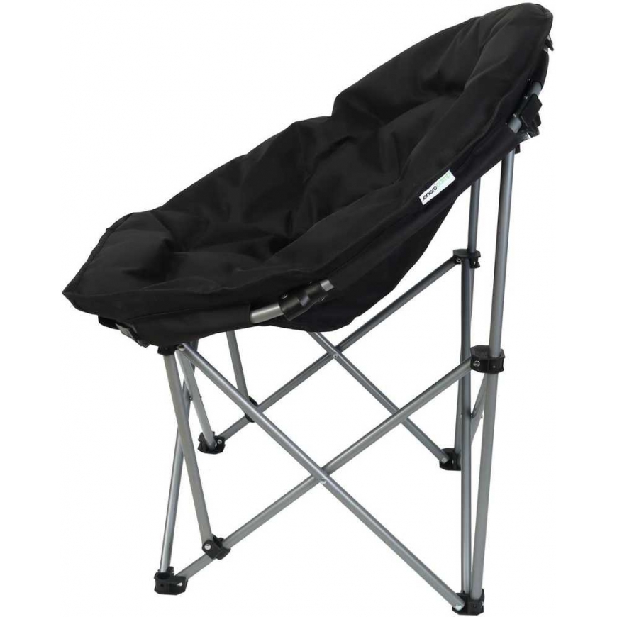 Enero Camp FOTEL Tourist folding TRIP 83x80x40CM Black – 3