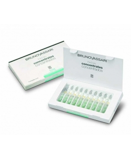 Bruno Vassari, Pure Solutions, Niacinamide, Purifying, Ampoules Treatment Serum, For Oiliness, For Face, 10 pcs, 3 ml