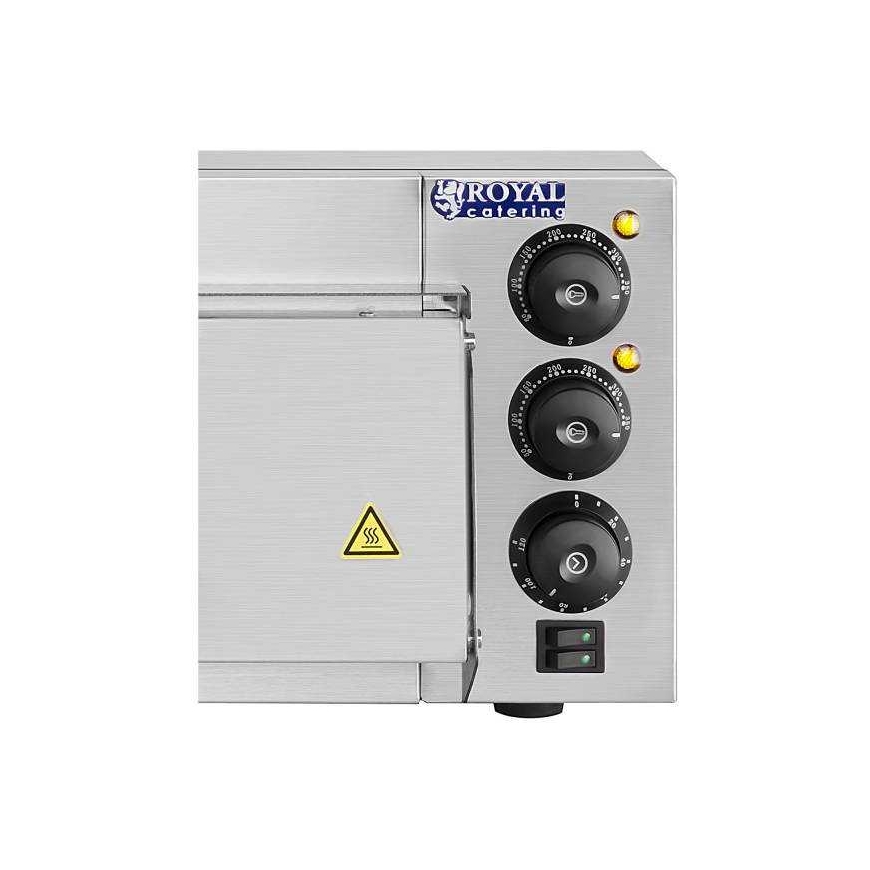 Electric oven Pizza oven 1x40cm single chamber 2000W 230V timer 120min Royal Catering – 5