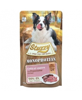 STUZZY Monoprotein Ham - mitrā suņu barība - 150 g