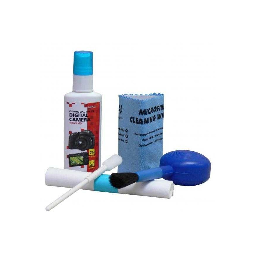Cleaner Logo Środki czyszczące kit, for digital camera, spray 50ml, mikrosciereczka, 5, gruszka do wydmuchiwania, – 2