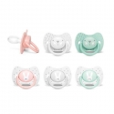 Suavinex physiological silicone pacifier 6-18M 2V