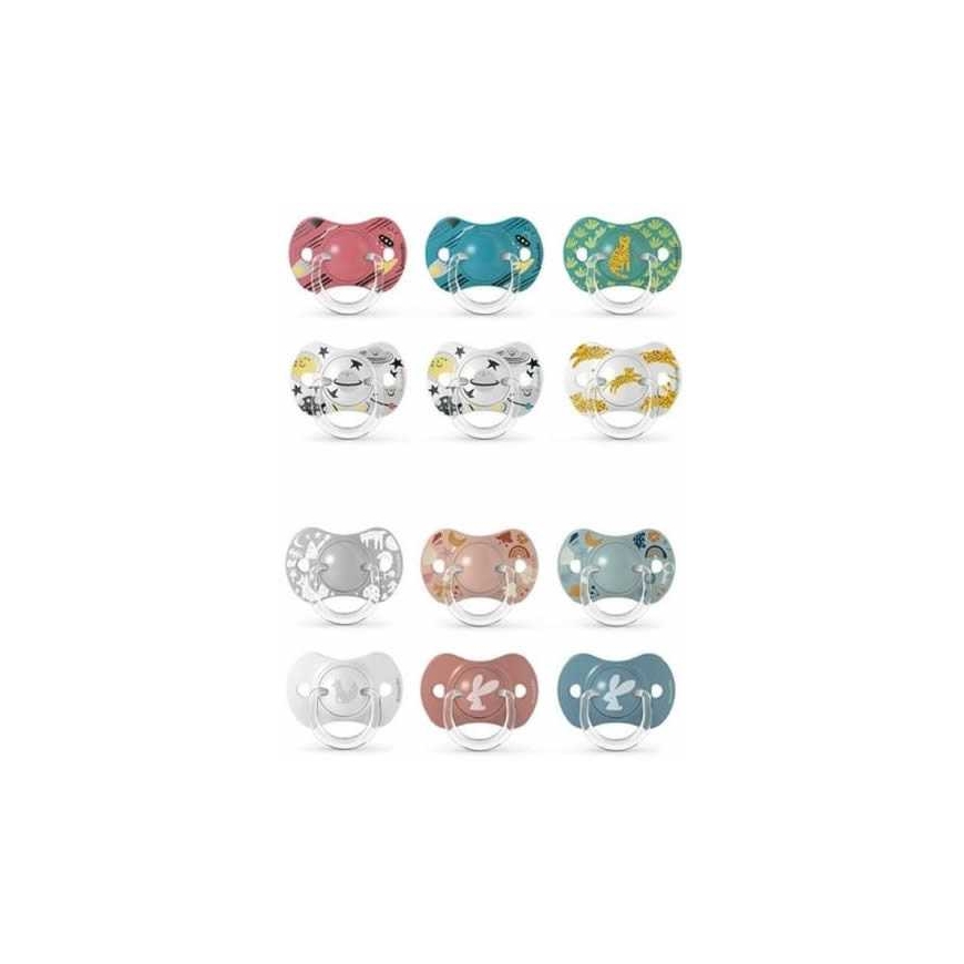 Suavinex physiological silicone pacifier 6-18M 2V – 3