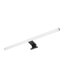 Wall lamp Orno PEEGEL LED 9W, mirror lamp, 810lm, 4000K, length 60 cm, plastic+acrylic, black