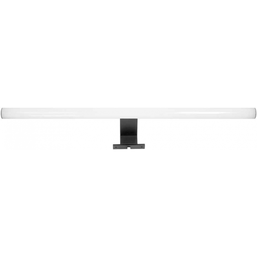 Sieninis šviestuvas Orno PEEGEL LED 9W, veidrodinė lempa, 810lm, 4000K, ilgis 60 cm, plastikas+akrilas, juodas – 3