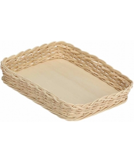 La Porcellana Bianca Wiklinowy kosz na naczynie do zapiekania Midollino - Ruda, 23 cm
