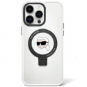 Karl Lagerfeld KLHMP15XHMRSKHH iPhone 15 Pro Max 6.7" white hard case Ring stand Karl Head MagSafe Karl Lagerfeld KLHMP15XHMRSKHH iPhone 15 Pro Max 6.7" white hard case Ring stand Karl Head MagSafe