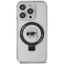 Karl Lagerfeld KLHMP15XHMRSKHH iPhone 15 Pro Max 6.7" white hard case Ring stand Karl Head MagSafe Karl Lagerfeld KLHMP15XHMRSKHH iPhone 15 Pro Max 6.7" white hard case Ring stand Karl Head MagSafe